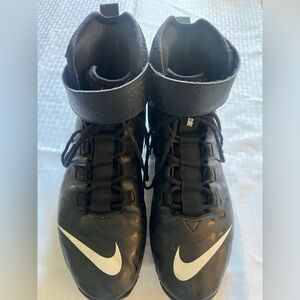 Nike Force Savage Shark 2 Lineman Football Cleats Size 14 Men Black AQ7722-001